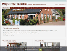 Tablet Screenshot of magisterhof.de
